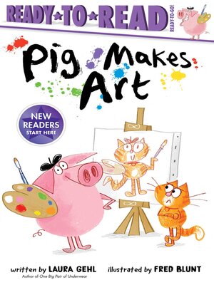 cover image of Pig Makes Art